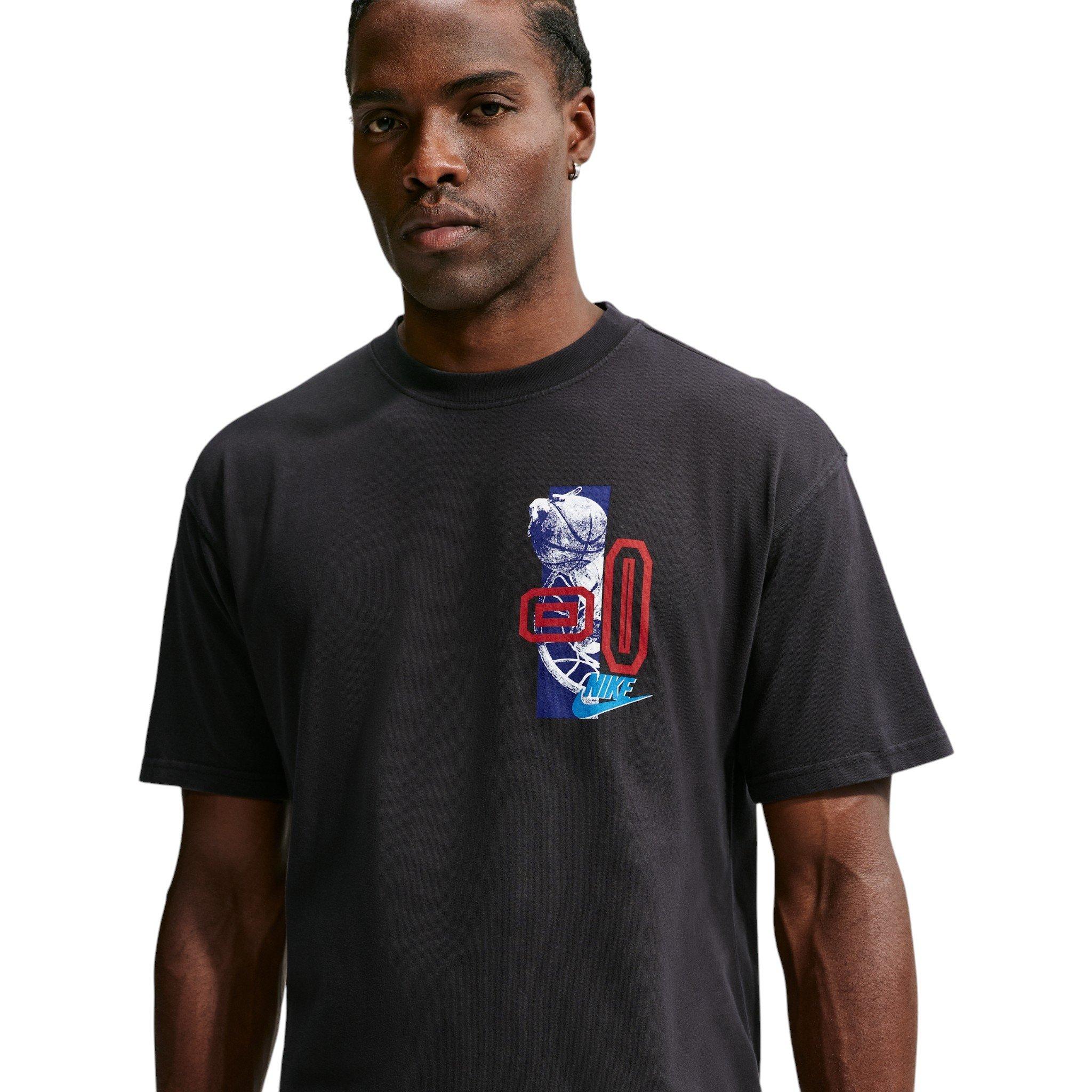 Nike Men's M90 Buckets Basketball T-Shirt - BLACK